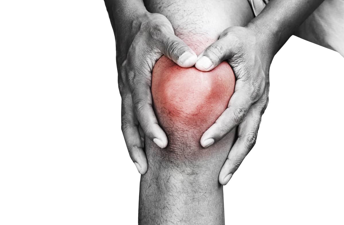 inflammation of the knee cap